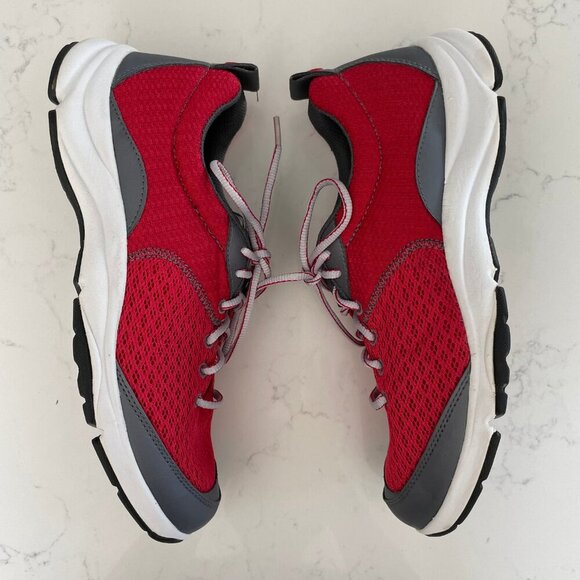 Merrell Weil Rhythm 1st Ray Flex AWS Lace Up Lo Cut Mesh Manmade Sneakers Red 40 - Picture 6 of 14